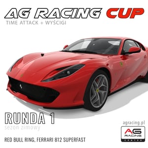 AG RACING CUP 2024 zima. Runda 1: Zawody esportowe /simracing