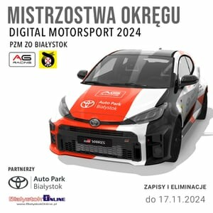 Eliminacje do Mistrzostw Okręgu w Digital Motorsport 2024