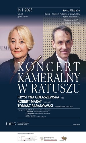 Koncert Kameralny w Ratuszu Gołaszewska Marat