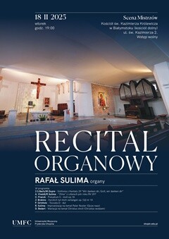 Recital Organowy Rafała Sulimy 