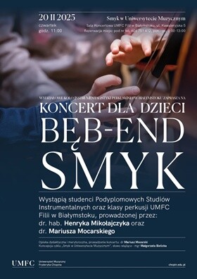 Koncert dla dzieci SMYK w Uniwersytecie Muzycznym