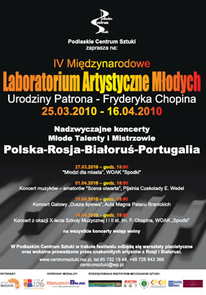 Laboratorium Artystyczne Młodych - "Młodzi dla miasta"