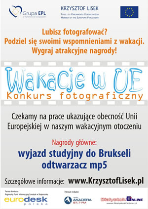 Konkurs fotograficzny "Wakacje w UE"