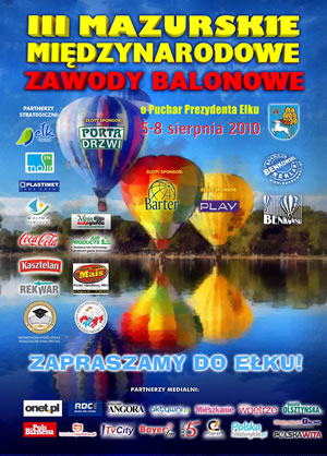 III Mazurskie Zawody Balonowe w Ełku