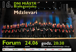 Koncert chóru młodzieżowego z Gruzji "Mdzlevari"