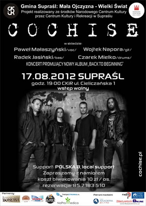 Koncert Cochise w Supraślu