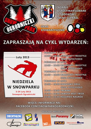 Niedziela w Snowparku Ogrodniczki