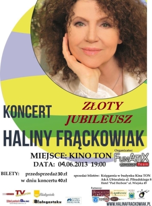 Koncert Haliny Frąckowiak