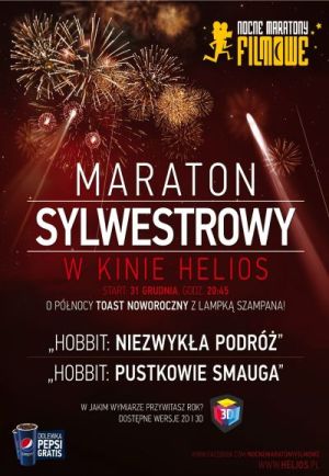 Nocny Maraton Sylwestrowy w Kinie Helios 