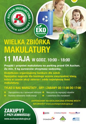 Ekologiczny weekend w Auchan Produkcyjna