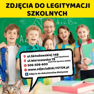 Zdjęcia do legitymacji szkolnej studenckiej dowodu OD RĘKI