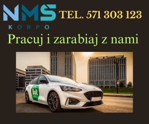 Zatrudnimy na BOLT,FREE NOW,UBER